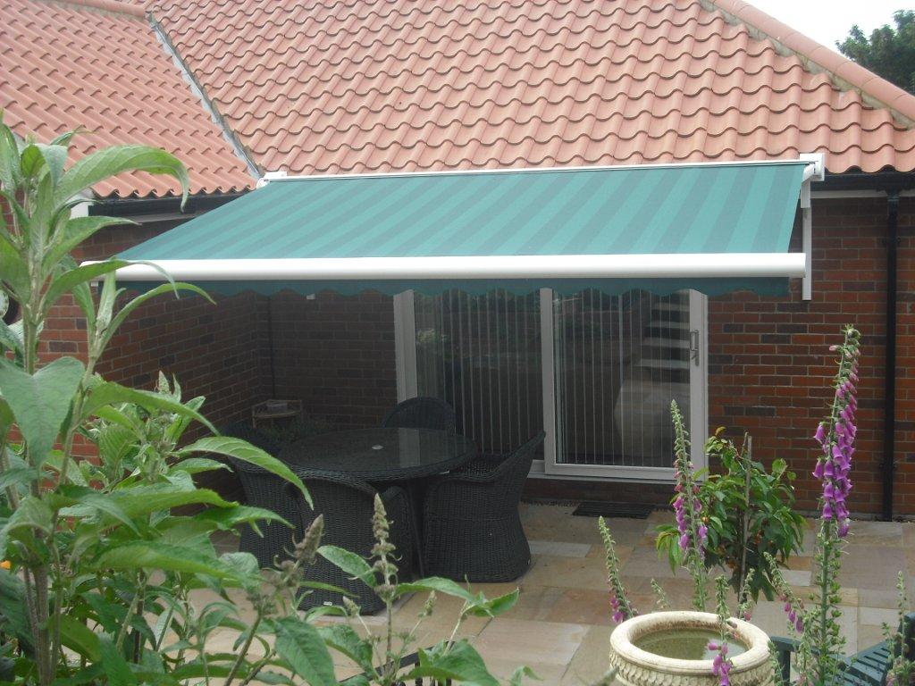 Awnings for your home Garage door, gates and awnings specialists Chapel Doors Ltd
