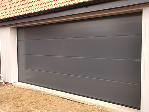 Sectional garage door in Norfolk
